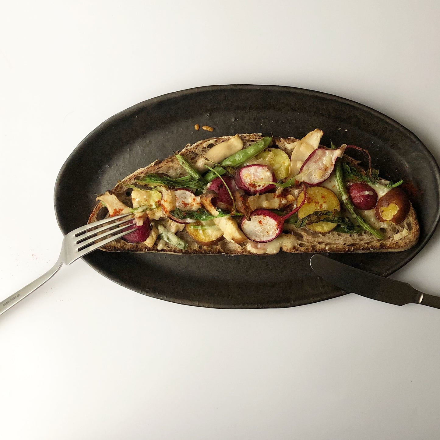 FOR SUCH A TIME Oval Plate 31cm